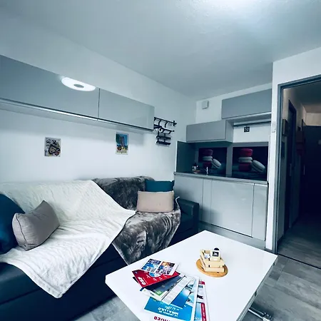 Apartment Balcon Sud, Au Centre De La Foux Avec Parking Prive Allos