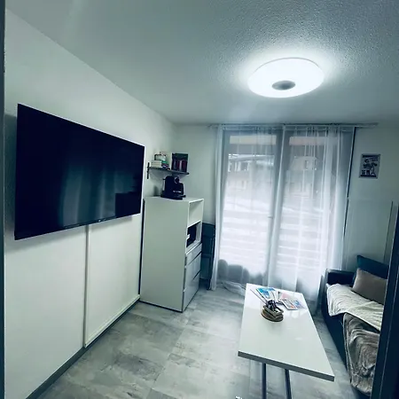 Apartment Balcon Sud, Au Centre De La Foux Avec Parking Prive Allos